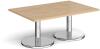 Dams Pisa Rectangular Coffee Table - 1200mm - Kendal Oak