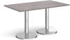 Dams Pisa Rectangular Dining Table - 1400mm - Grey Oak