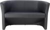 TC Tub Sofa Faux Leather - Black