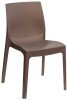 Tabilo Strata Polypropylene Chair - Moka
