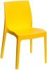 Tabilo Strata Polypropylene Chair - Yellow