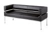 Dams Benotto - 3 Seater Sofa - Black